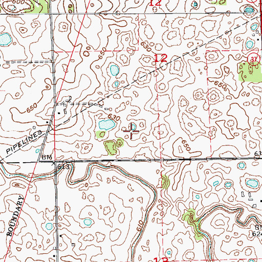 Topographic Map of Lost River Game Farm, IN