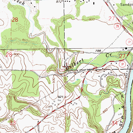 Topographic Map of Menomonie City Landfill, WI
