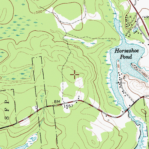 Topographic Map of Lloyds Hill, NY