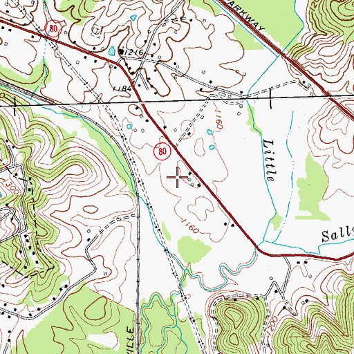 Topographic Map of State Fire Rescue Training, KY