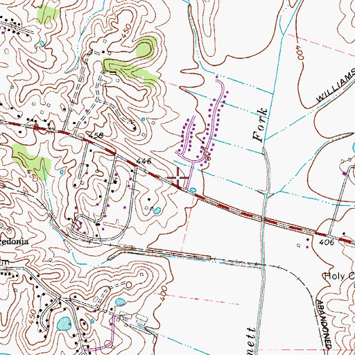 Topographic Map of Daviess County Fire Department East Station, KY