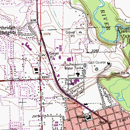 Topographic Map of Alert Air Ambulance, MT