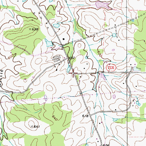 Topographic Map of Stack Road Volunteer Fire Department and Rescue Squad, NC