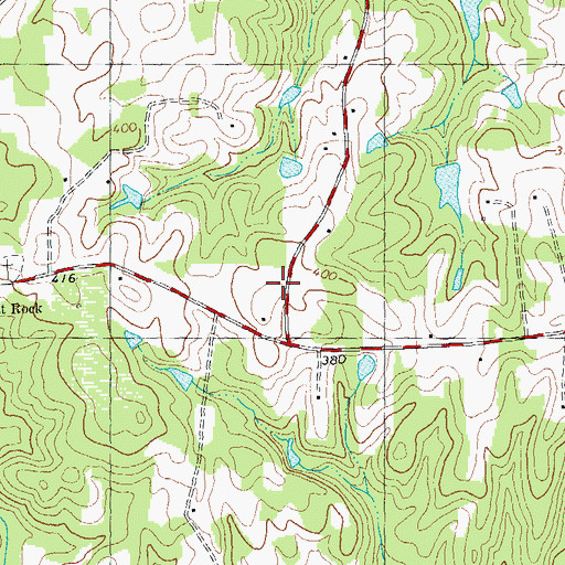 Topographic Map of Youngsville Fire Station 2, NC