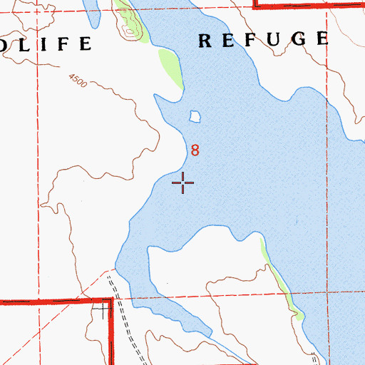 Topographic Map of Mowitz Creek, CA