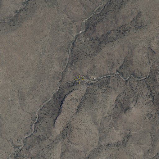 Aerial/Satellite Image of Black Jack Canyon, AZ
