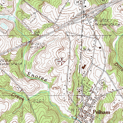Topographic Map of Carolina Center for Behavioral Health, SC