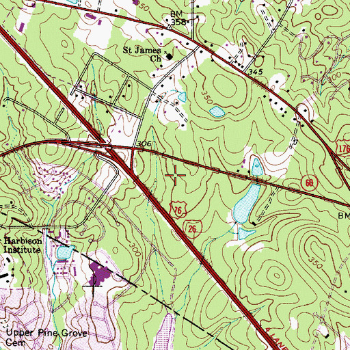 Topographic Map of Parkridge Surgery Center, SC