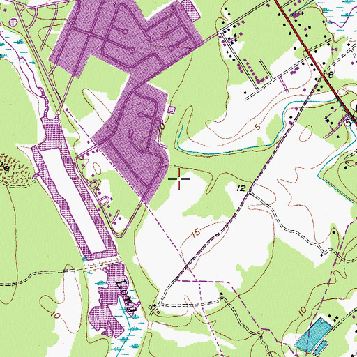 Topographic Map of Physicians Eye Surgery Center, SC