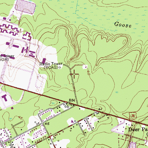 Topographic Map of Elms Endoscopy Center, SC