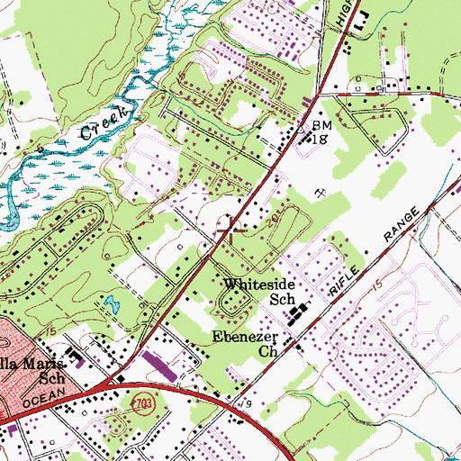 Topographic Map of Southeastern Spine Institute Ambulatory Surgery Medical Center, SC