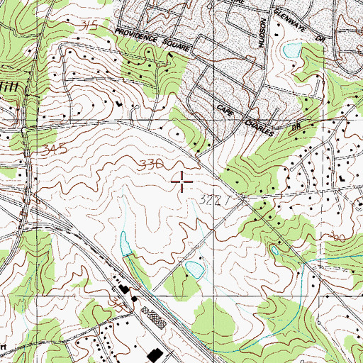 Topographic Map of Center for Special Surgery, SC