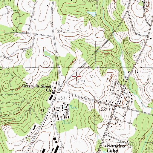 Topographic Map of Upstate Endoscopy Center, SC