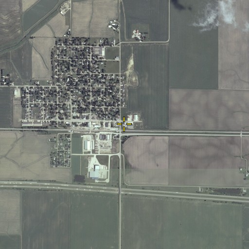 Aerial/Satellite Image of Deer Creek Fire Protection District, IL