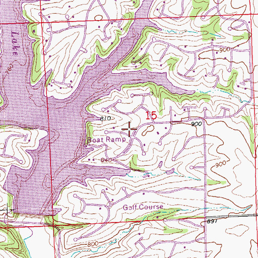Topographic Map of Scales Mound Fire Department Station 3, IL
