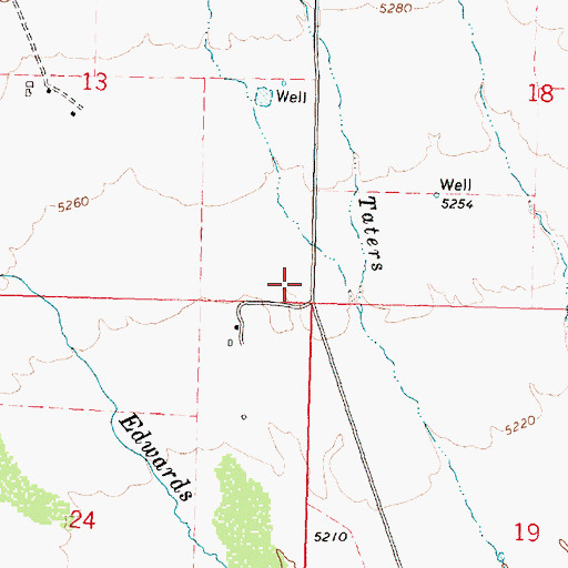 Topographic Map of Almo Rock Quick Response Unit, ID