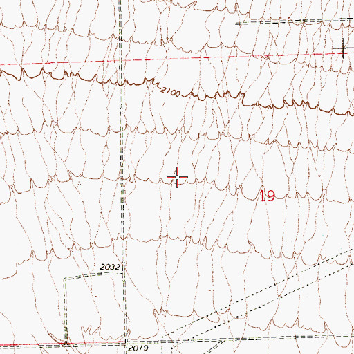 Topographic Map of Department of Veterans Affairs Southern Nevada Healthcare System - North Las Vegas Medical Center, NV