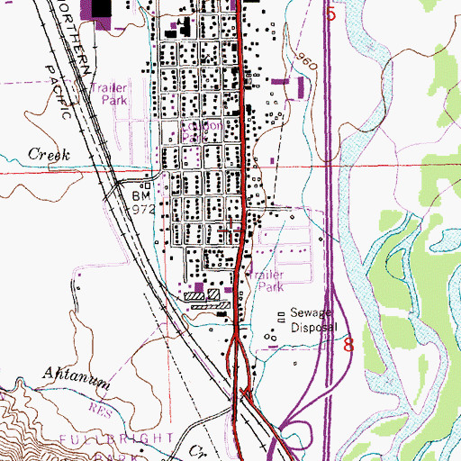 Topographic Map of American Medical Response, WA