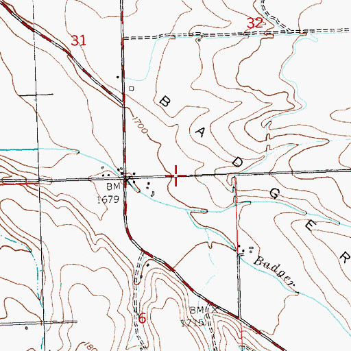 Topographic Map of Kittitas Valley Fire and Rescue, WA