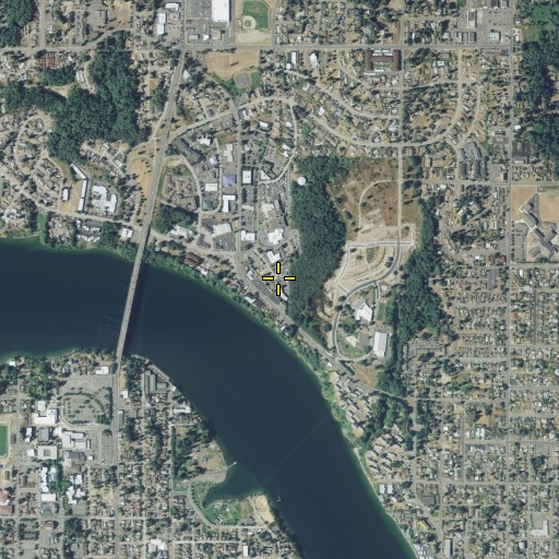 Aerial/Satellite Image of Bremerton Ambulance, WA