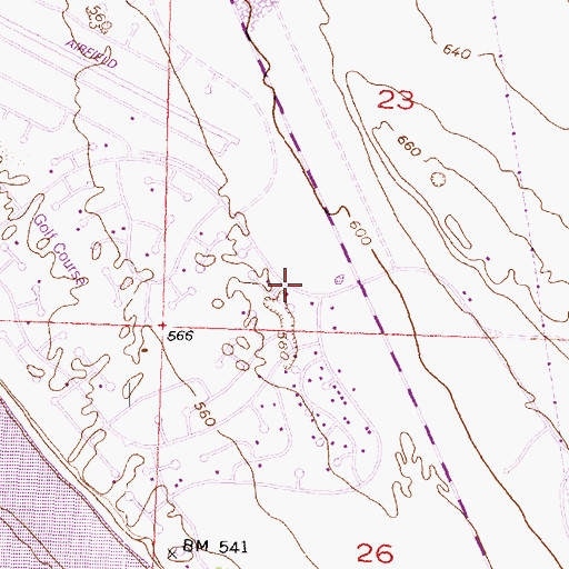 Topographic Map of Grant County Fire District 8 Station 83, WA
