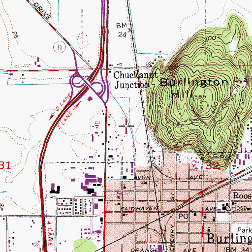Topographic Map of Skagit County Search and Rescue, WA
