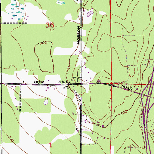 Topographic Map of Skagit County Fire District 14 Alger Fire Department, WA