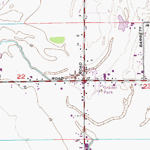 Topographic Map of Skagit County Emergency Medical Services Medic One, WA