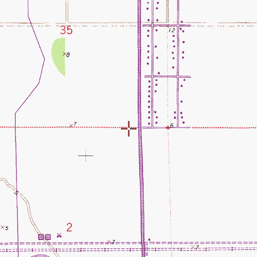 Topographic Map of Pembroke Pines Fire and Rescue Station 101, FL