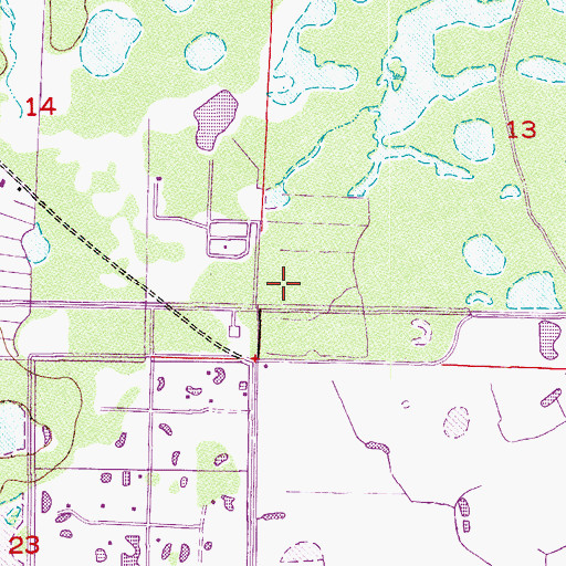 Topographic Map of West Palm Beach Fire Rescue Station 8, FL