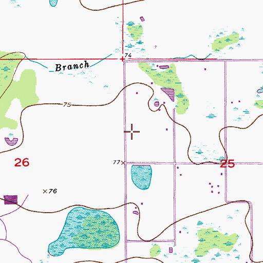Topographic Map of Saint Cloud Fire Rescue Department Station 33, FL
