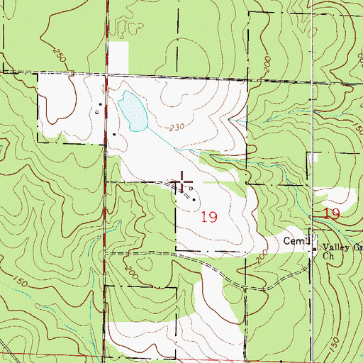 Topographic Map of Munson Volunteer Fire Department Station 3, FL