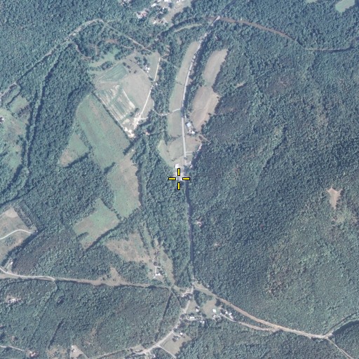 Aerial/Satellite Image of Huntingdon Regional Fire and Rescue Department 65 Station 18, PA