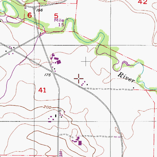 Topographic Map of Trivelpiece Airport, OR