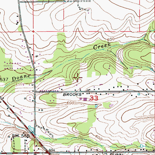 Topographic Map of Fly JLA Airport, OR