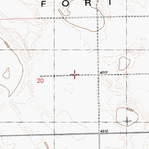 Topographic Map of Table Rock Airport, OR