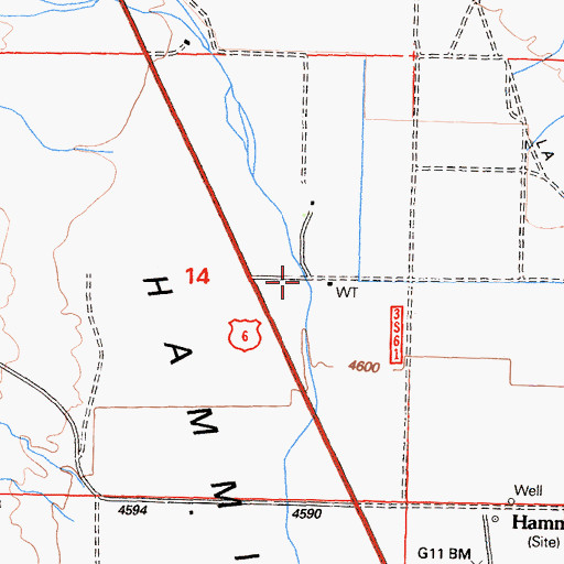 Topographic Map of Pellisier Creek, CA