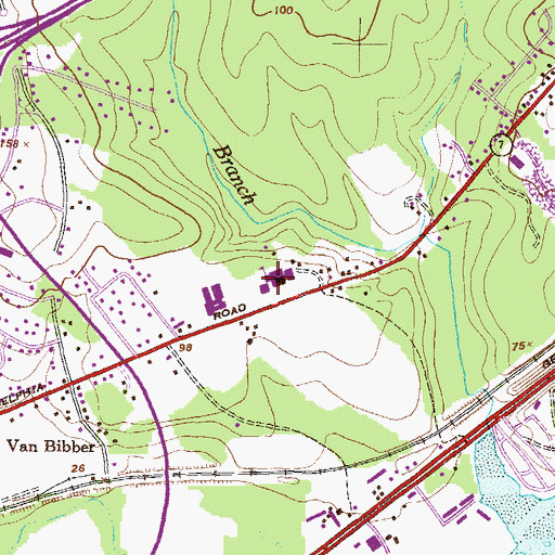 Topographic Map of Generation Church, MD