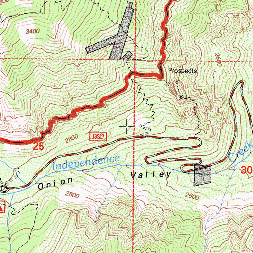 Topographic Map of Phoenix Group, CA