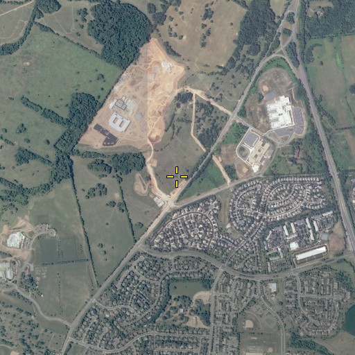 Aerial/Satellite Image of Tuscarora High School, VA