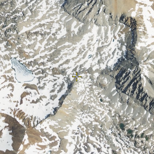 Aerial/Satellite Image of Pinchot Pass, CA