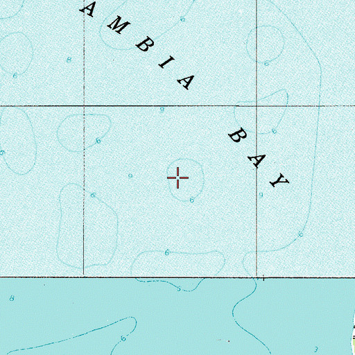 Topographic Map of Avalon-Mulat Division, FL