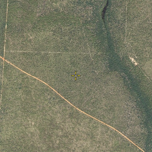Aerial/Satellite Image of Eglin Air Force Base Division, FL