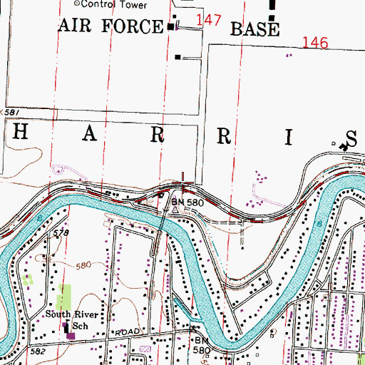 Topographic Map of Tucker Family Cemetery, MI
