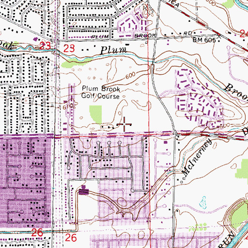 Topographic Map of Kingdom Hall of Jehovah's Witnesses, MI