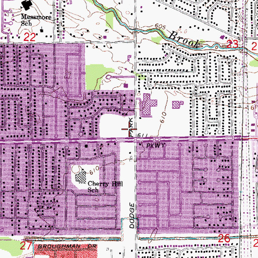 Topographic Map of Saint John Greek Orthodox Church, MI