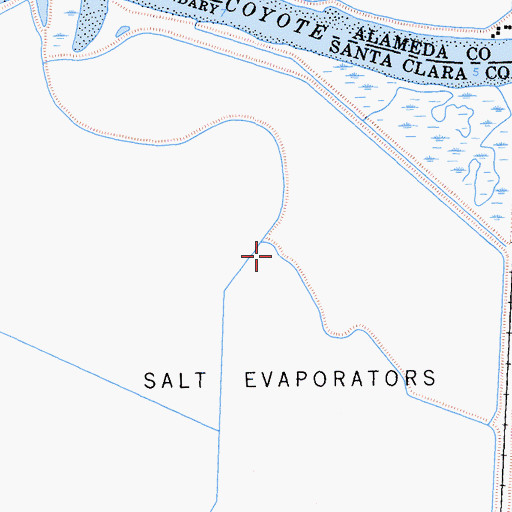 Topographic Map of Gray Goose Slough (historical), CA