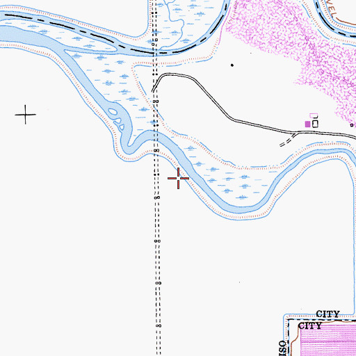 Topographic Map of South Coyote Slough, CA