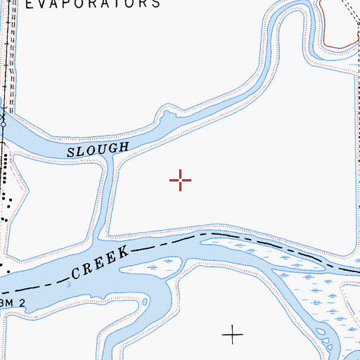 Topographic Map of Station Island, CA