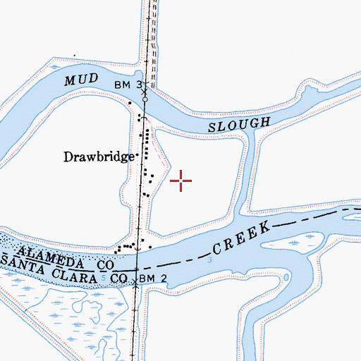 Topographic Map of Salt Pond A20, CA